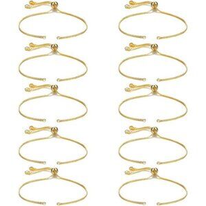 Adjustable Slider Bracelet Chains DIY Jewelry Making Findings Extender Chains Wo